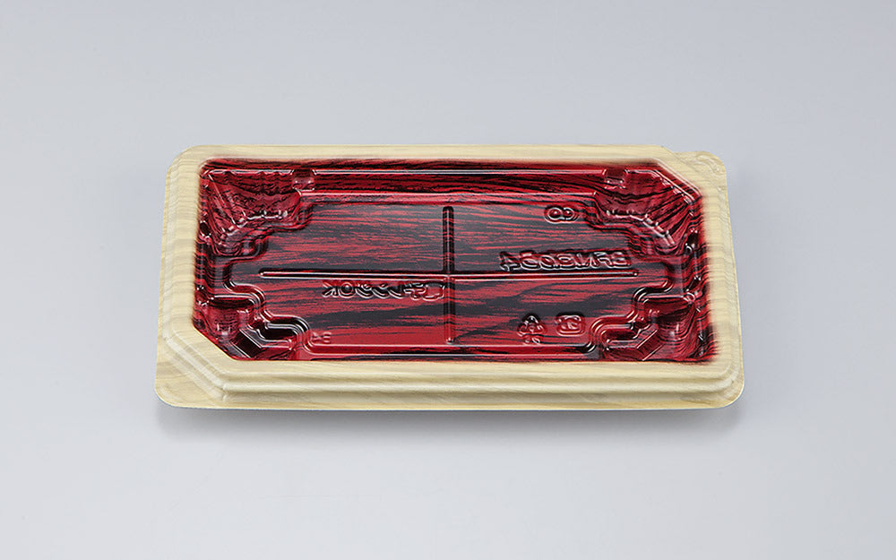 弁当容器 BFNたわら4 和もく赤本体