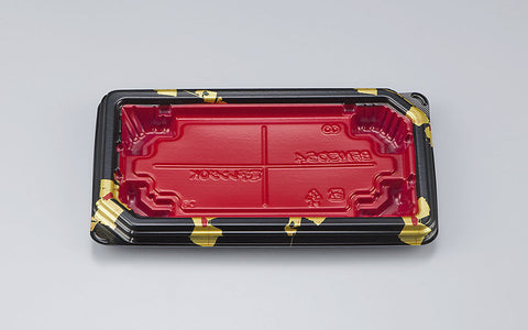 弁当容器 BFNたわら4 輪島内赤本体