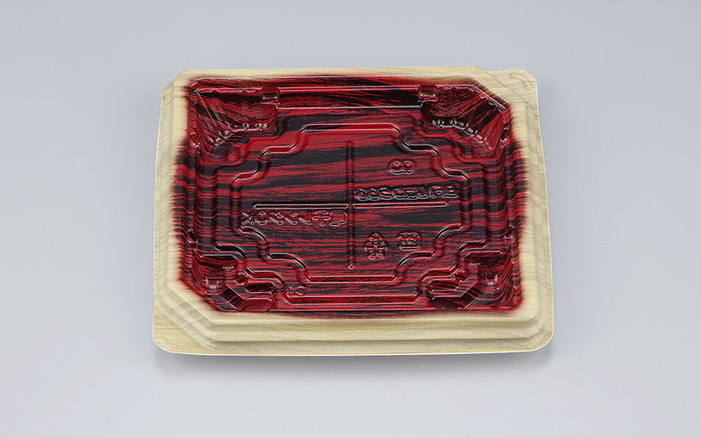 弁当容器 BFNたわら33 和もく赤本体