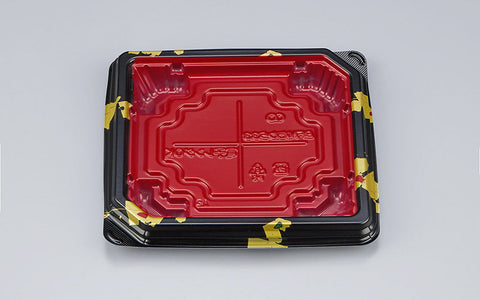 弁当容器 BFNたわら33 輪島内赤本体