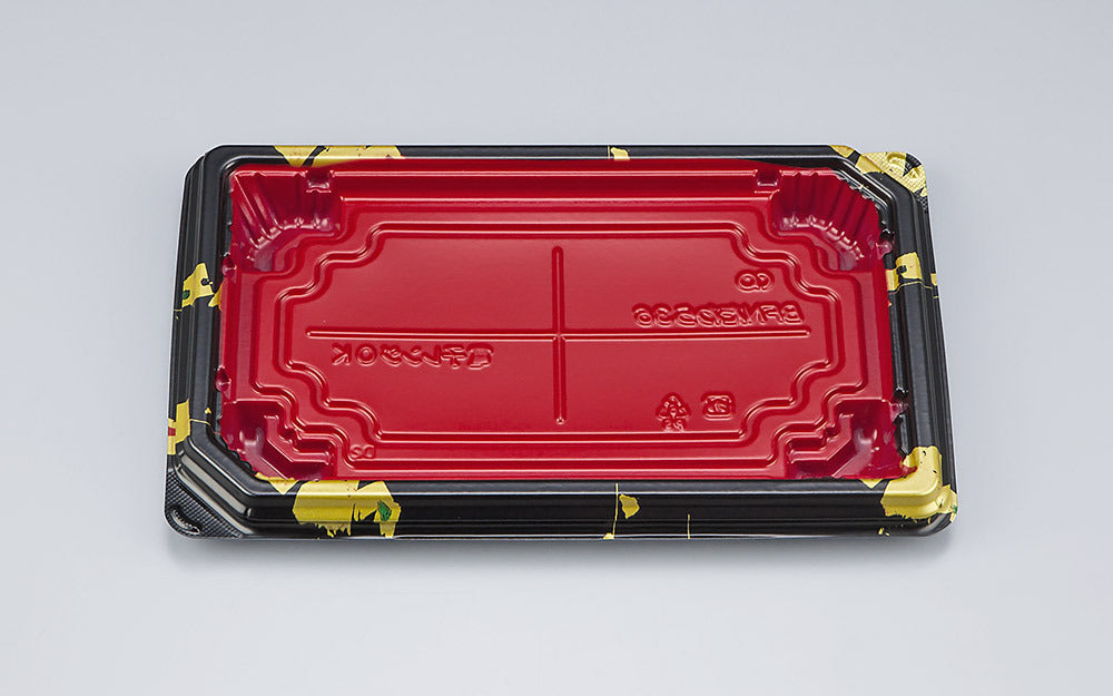 弁当容器 BFNたわら36 輪島内赤本体