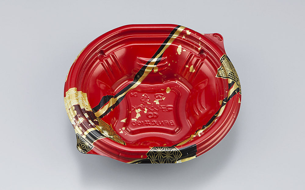 丼・重 BFN丸丼160 舞絹赤本体