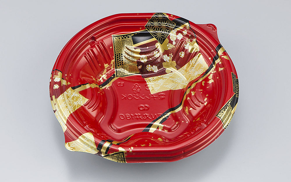 丼・重 BFN丸丼180 舞絹赤本体