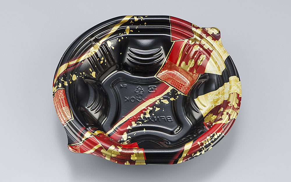 丼・重 BFN丸丼180 舞絹黒赤本体