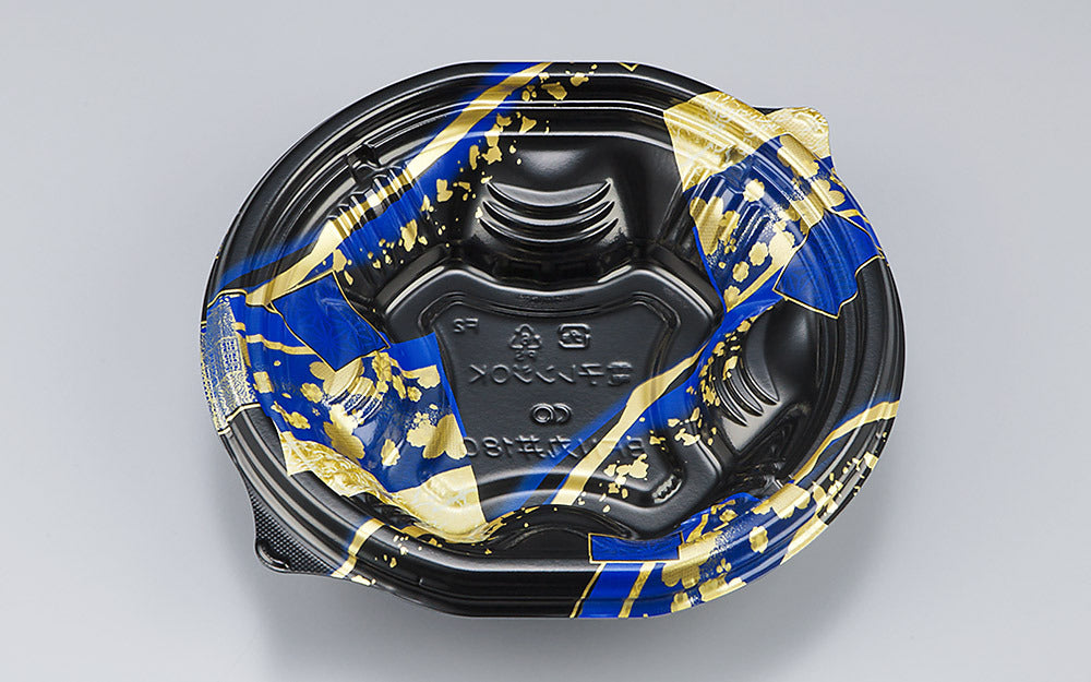 丼・重 BFN丸丼180 舞絹黒青本体