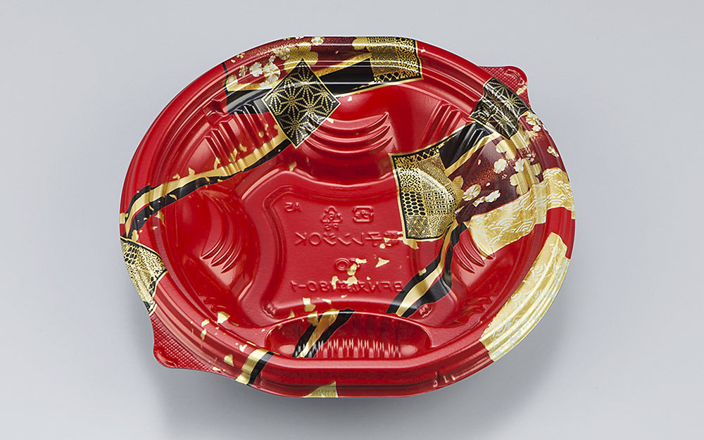 丼・重 BFN丸丼180-1 舞絹赤本体