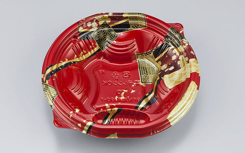 丼・重 BFN丸丼180-1 舞絹赤本体