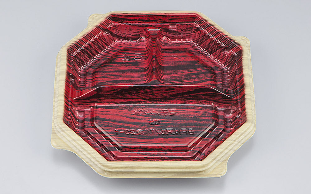 弁当容器 BFNアルバ八角20-1 和もく赤本体