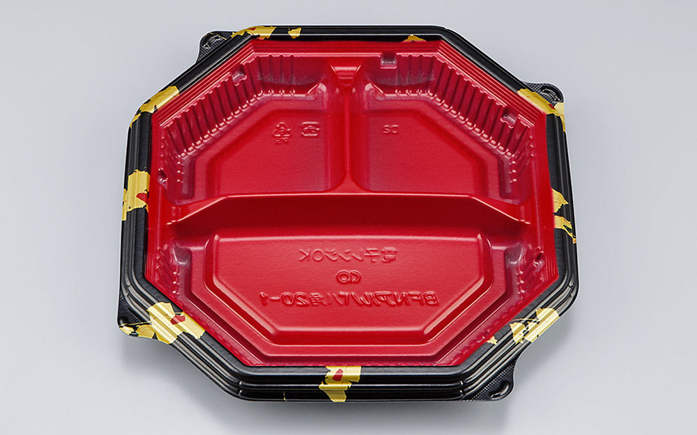 弁当容器 BFNアルバ八角20-1 輪島内赤本体