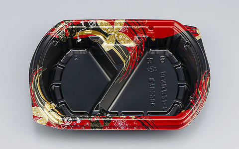 弁当容器 BFN味音21-1 結花黒本体