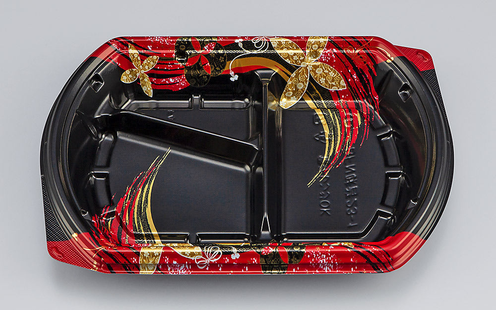 弁当容器 BFN味音23-1 結花黒本体