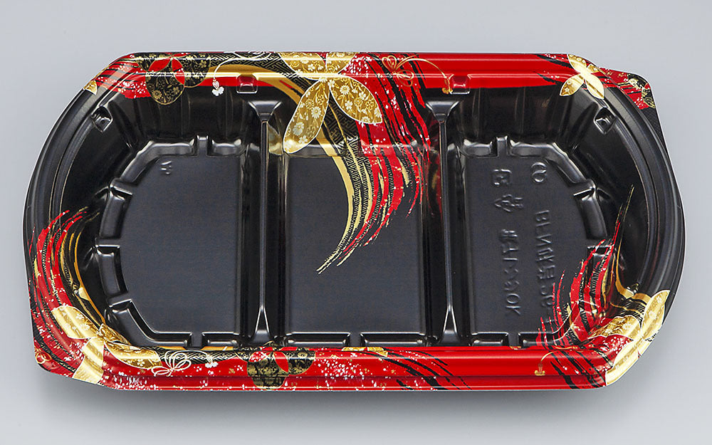 弁当容器 BFN味音26-1 結花黒本体