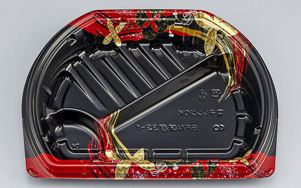 弁当容器 BFN味音32-1 結花黒本体