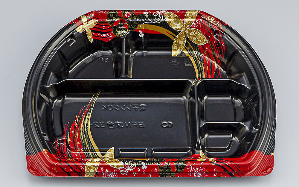 弁当容器 BFN味音32-2 結花黒本体