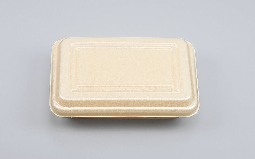 弁当容器 VK-63 折蓋丸小 クリーム
