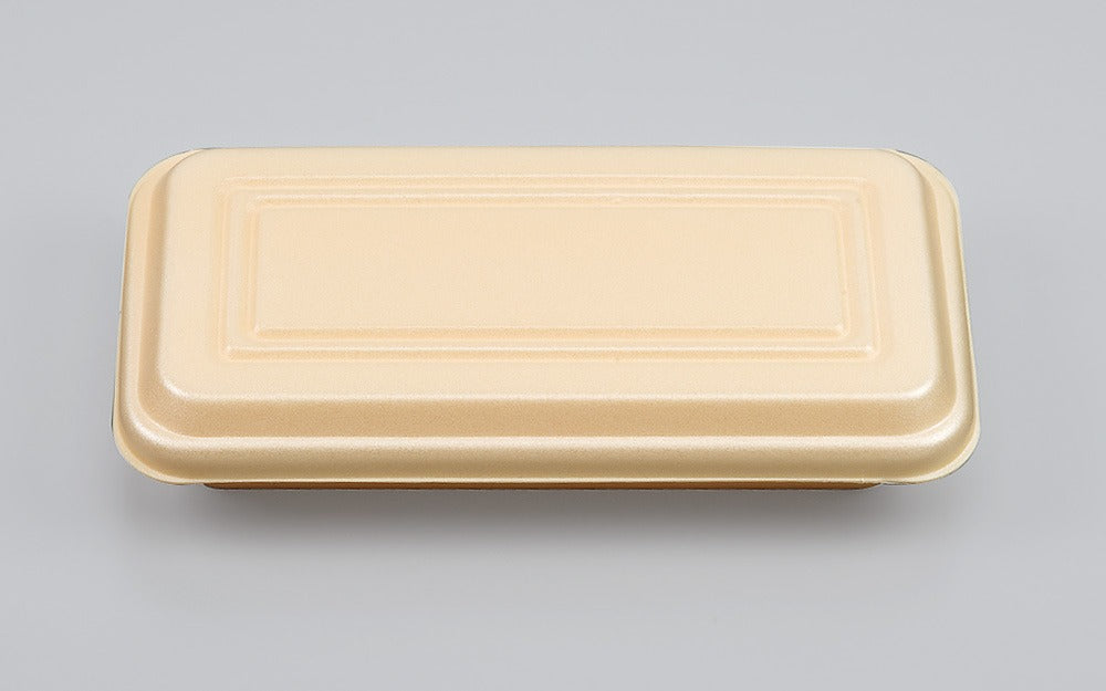 弁当容器 VK-65 折蓋丸 クリーム