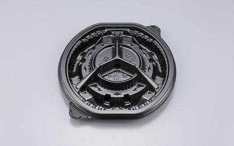 オードブル容器 NU盛ブル丸20 黒本体