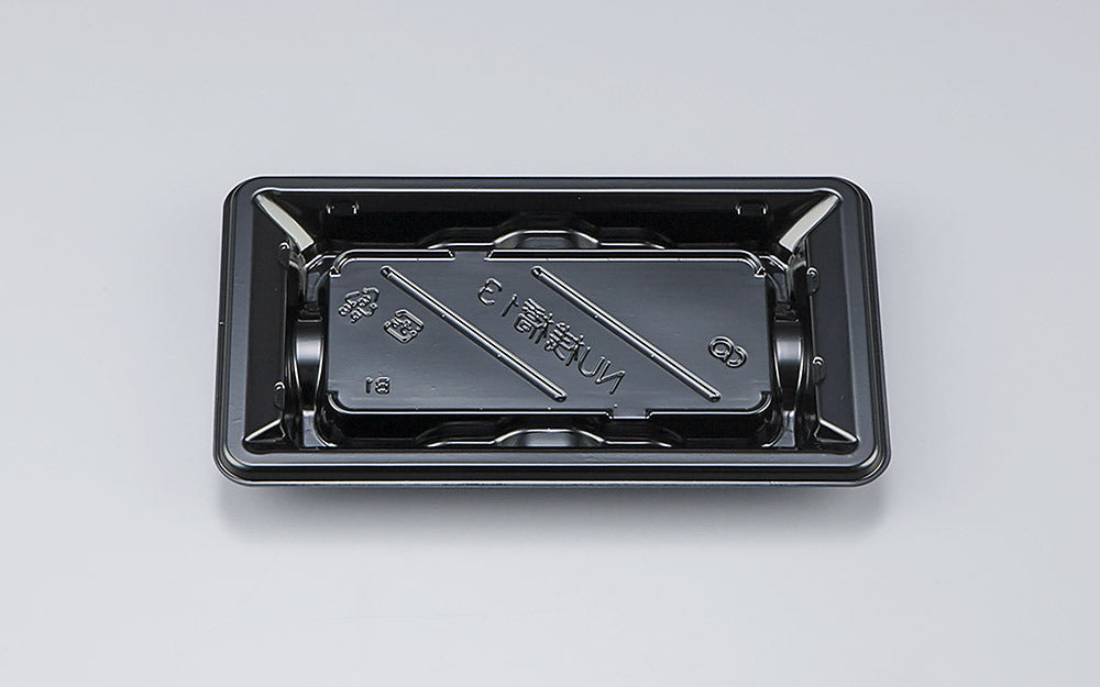 寿司容器 NU桟橋13 黒本体