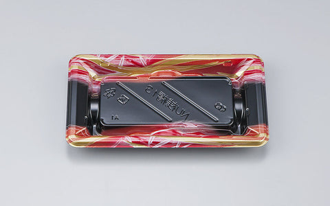 寿司容器 NU桟橋13 そよ風赤本体