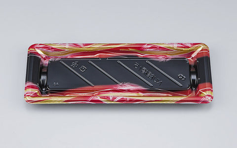 寿司容器 NU桟橋15 そよ風赤本体