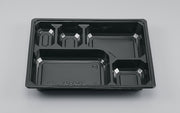 仕出し容器 BOX80-60B 黒中仕切