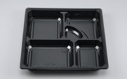 仕出し容器 BOX80-80A 黒中仕切