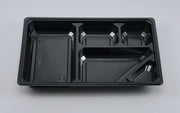 仕出し容器 BOX90-60B 黒中仕切
