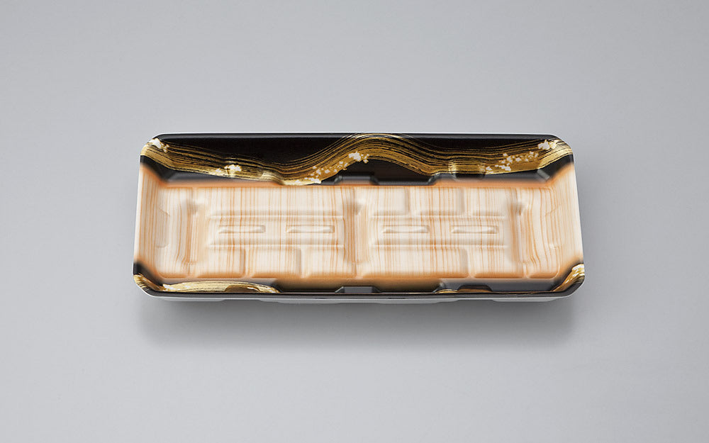 精肉容器 LFM-2深 筆木目