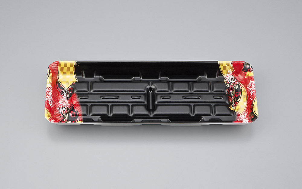 精肉容器 LFM-3深 舞扇赤