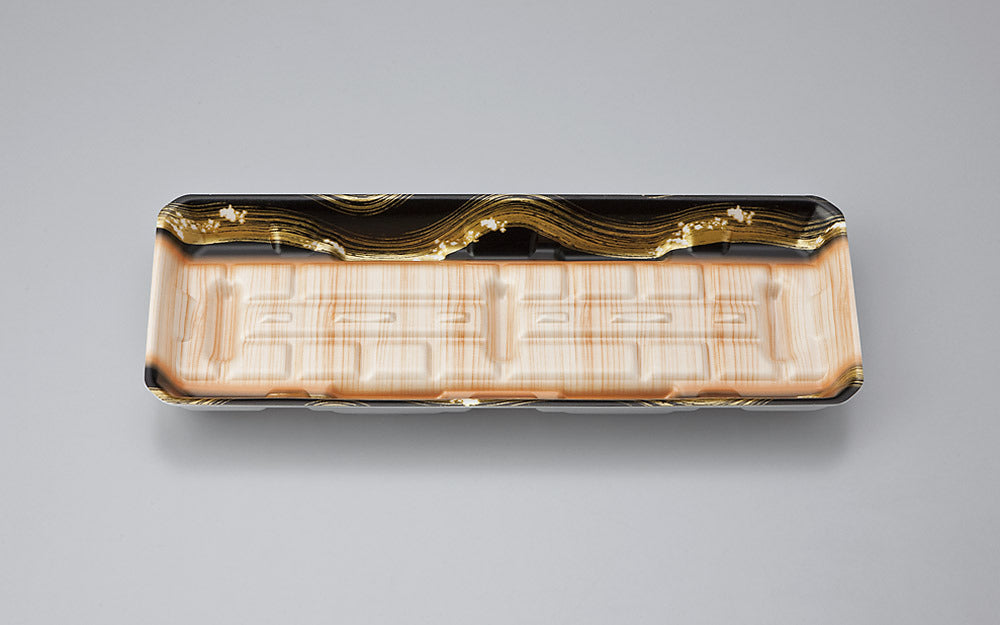 精肉容器 LFM-3深 筆木目