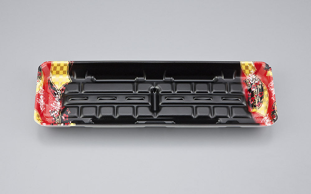 精肉容器 LFM-4深 舞扇赤