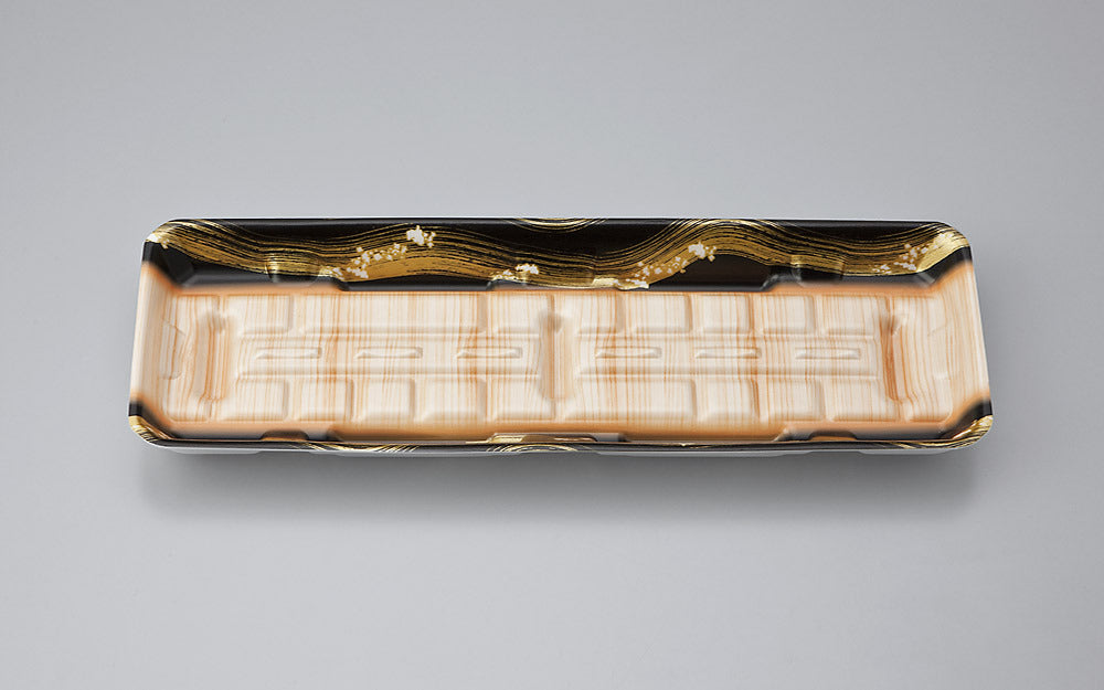 精肉容器 LFM-4深 筆木目