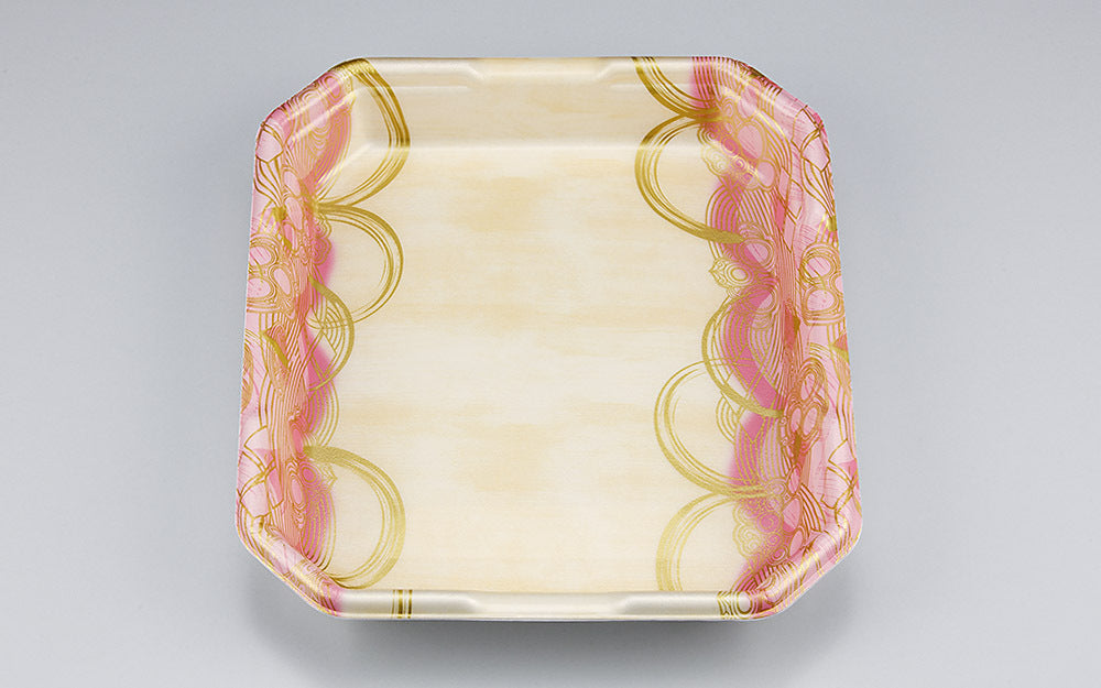 精肉容器 L-カク2．5 波瓦桃