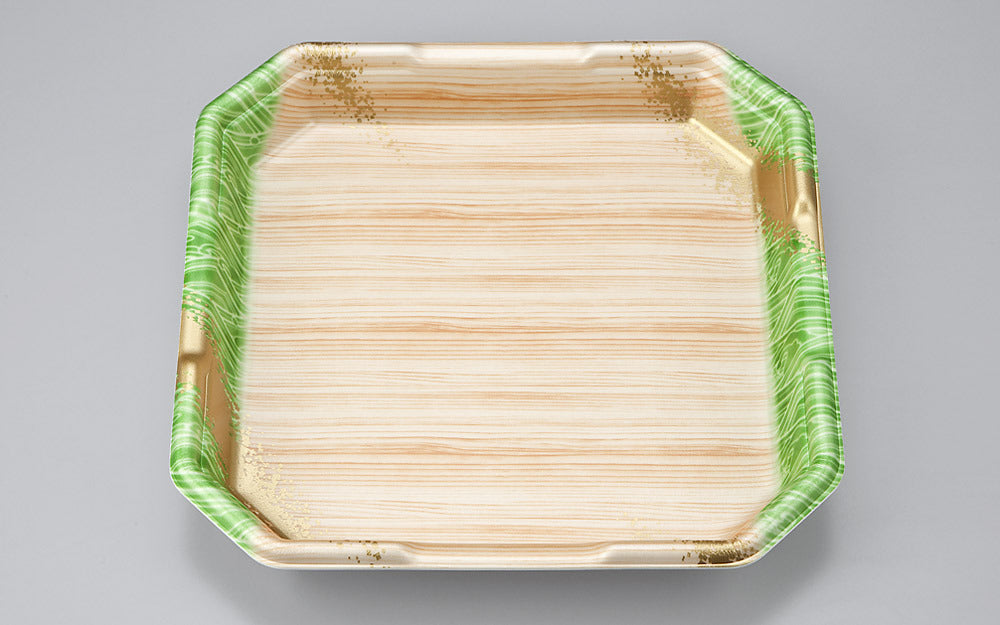 精肉容器 L-カク3 浜唄緑