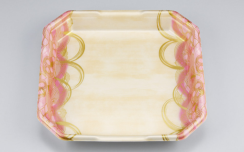 精肉容器 L-カク3 波瓦桃