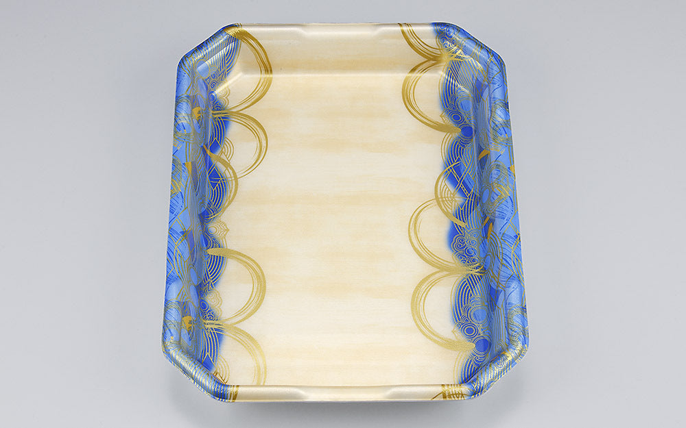 精肉容器 L-カク3．5 波瓦青