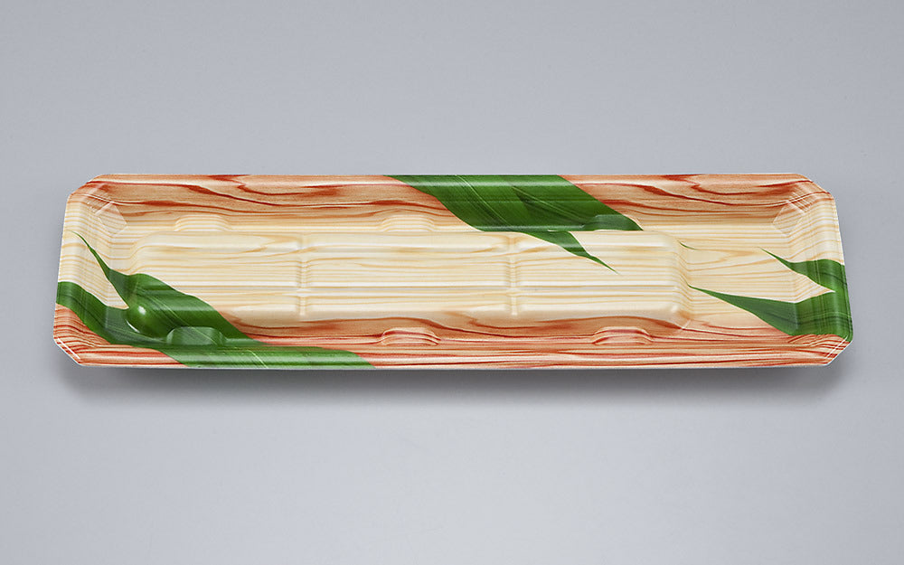 うなぎ容器 新匠-ウナギ33-10 笹木目