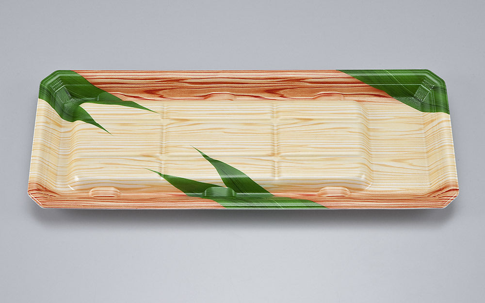 うなぎ容器 新匠-ウナギ33-14 笹木目