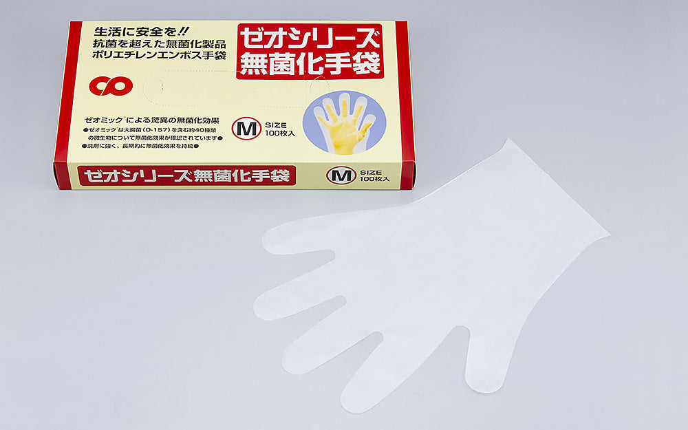 手袋（使い捨て） ゼオ 無菌化手袋 M