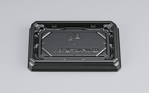 寿司容器 UFハカマ板13 黒本体