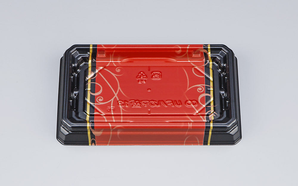 寿司容器 UFハカマ板13 みつる朱本体