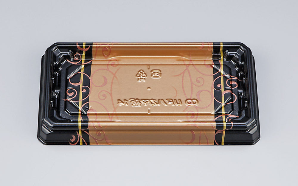 寿司容器 UFハカマ板14 みつる金本体