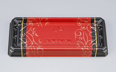 寿司容器 UFハカマ板15 みつる朱本体