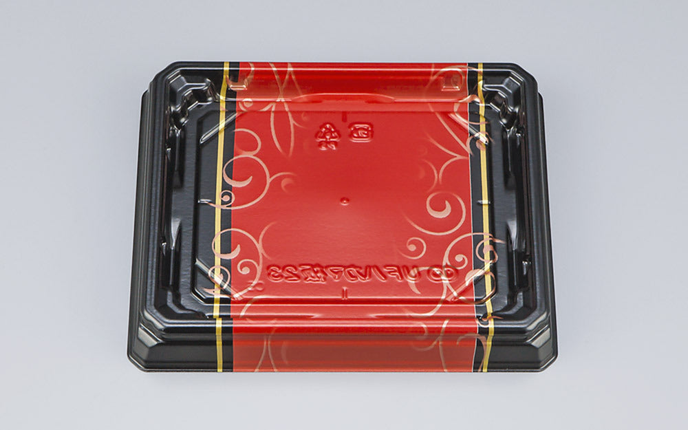 寿司容器 UFハカマ板23 みつる朱本体