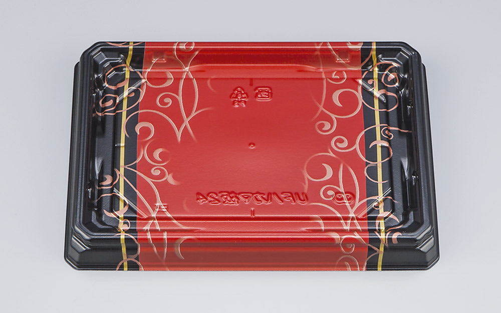 寿司容器 UFハカマ板24 みつる朱本体