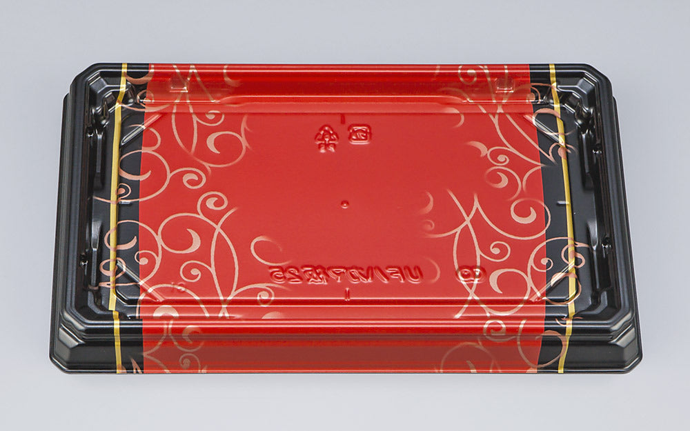 寿司容器 UFハカマ板25 みつる朱本体