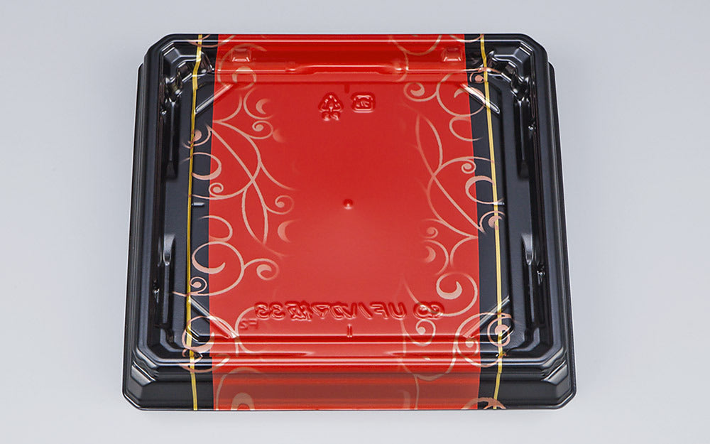 寿司容器 UFハカマ板33 みつる朱本体