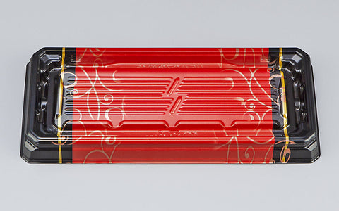 刺身容器 UFハカマ板段15 みつる朱本体