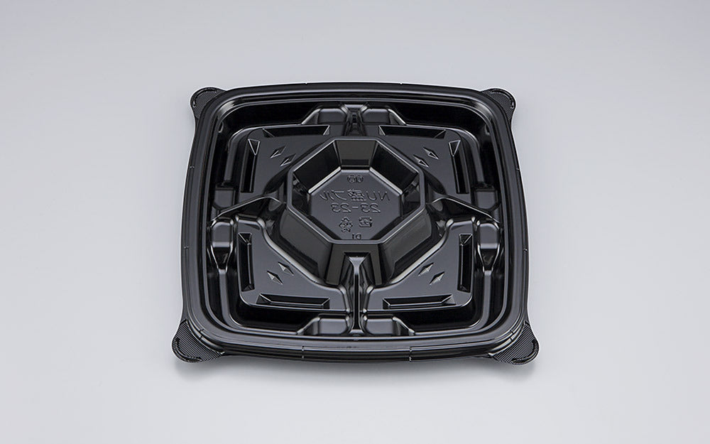 オードブル容器 NU盛ブル23-23 黒本体