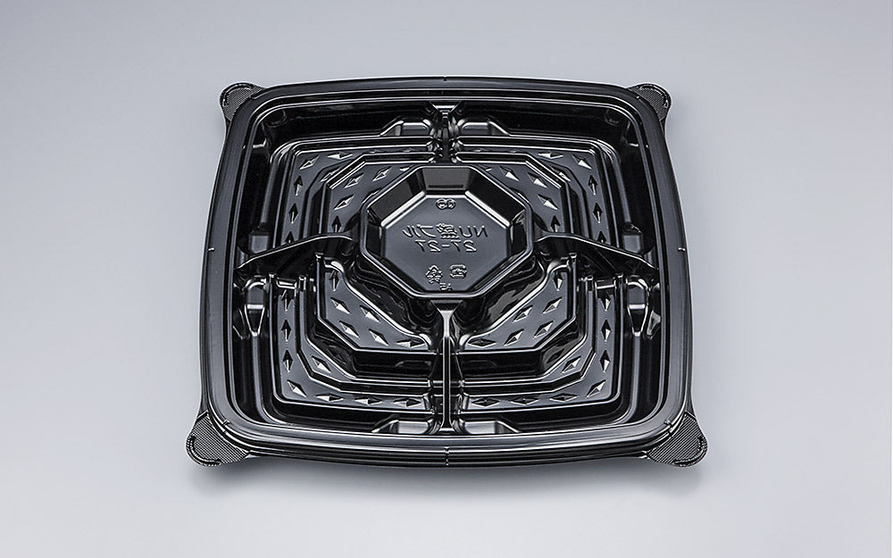 オードブル容器 NU盛ブル27-27 黒本体